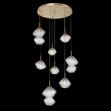 Hammerton CHB0089-08-GB-C-C01-L3 - Mesa Round Pendant Chandelier