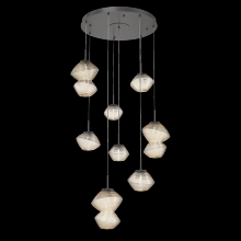 Hammerton CHB0089-08-GP-A-C01-L1 - Mesa Round Pendant Chandelier