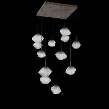 Hammerton CHB0089-09-FB-C-C01-L1 - Mesa Square Pendant Chandelier