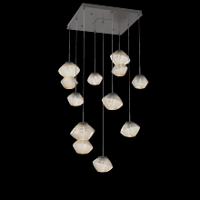 Hammerton CHB0089-09-GP-A-C01-L1 - Mesa Square Pendant Chandelier