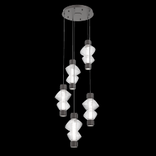 Hammerton CHB0089-D5-GP-C-C01-L3 - Mandrel Round 5pc Multi-Pendant - Mesa