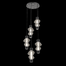 Hammerton CHB0089-D5-MB-S-C01-L3 - Mandrel Round 5pc Multi-Pendant - Mesa