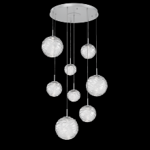 Hammerton CHB0092-08-CS-C-C01-L1 - Gaia Round Pendant Chandelier