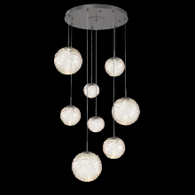 Hammerton CHB0092-08-GP-A-C01-L1 - Gaia Round Pendant Chandelier