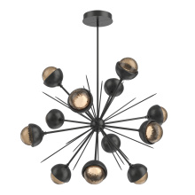 Hammerton CHB0093-0B-MB-B-001-L1-MS - Cabochon Chandelier Large Pendant Matte Black