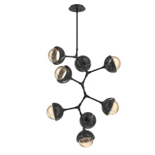 Hammerton CHB0093-VB-MB-A-001-L1-BM - Cabochon Chandelier Large Pendant Matte Black
