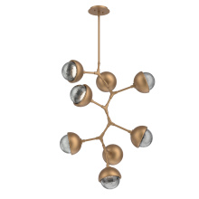 Hammerton CHB0093-VB-NB-S-001-L1-MS - Cabochon Chandelier Large Pendant Novel Brass