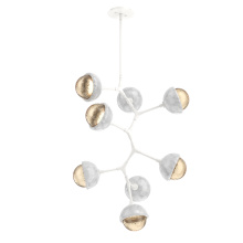 Hammerton CHB0093-VB-WI-A-001-L3-WM - Cabochon Chandelier Large Pendant Salt White