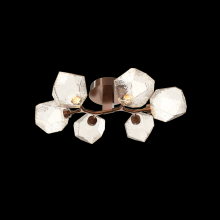 Hammerton CLB0039-01-BB-A-L3 - Gem 6-Light Flush Mount-Burnished Bronze