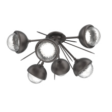 Hammerton CLB0093-02-GP-C-L1-MS - Cabochon Semi Flush Mount Graphite