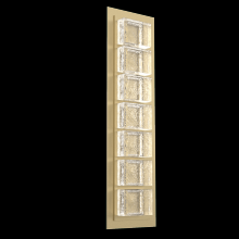 Hammerton IDB0087-01-GB-TP-L2 - Tessera  Sconce (S)-Gilded Brass-Pavé Cast Glass