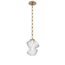 Hammerton LNB0089-01-GB-C-CH1-L3 - Mesa Pendant with Chain