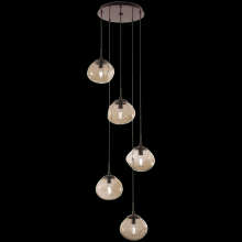 Hammerton CHB0064-08-BB-B-C01-E2 - Nova Round 8pc Multi-Pendant