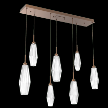 Hammerton PLB0049-07-BB-RC-C01-L3 - Aalto Linear 7pc Multi-Pendant