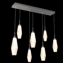 Hammerton PLB0049-07-GP-RA-C01-L3 - Aalto Linear 7pc Multi-Pendant