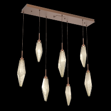 Hammerton PLB0050-07-BB-CB-C01-L3 - Rock Crystal Linear 7pc Multi-Pendant