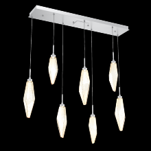 Hammerton PLB0050-07-CS-CA-C01-L3 - Rock Crystal Linear 7pc Multi-Pendant