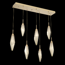 Hammerton PLB0050-07-GB-CB-C01-L1 - Rock Crystal Linear 7pc Multi-Pendant