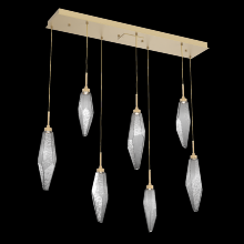 Hammerton PLB0050-07-GB-CS-C01-L1 - Rock Crystal Linear 7pc Multi-Pendant