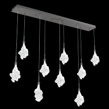 Hammerton PLB0059-09-GP-BC-C01-L3 - Blossom Linear 9pc Multi-Pendant