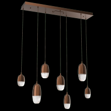 Hammerton PLB0079-07-BB-PC-C01-L3 - Pebble Linear 7pc Multi-Pendant