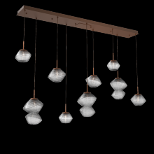 Hammerton PLB0089-09-BB-S-C01-L3 - Mesa Linear 9pc Multi-Pendant