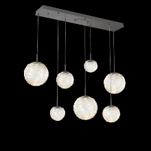 Hammerton PLB0092-07-GP-A-C01-L3 - Gaia Linear Multi-Pendant Chandelier