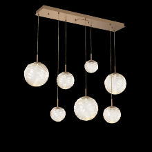 Hammerton PLB0092-07-NB-A-C01-L1 - Gaia Linear Multi-Pendant Chandelier