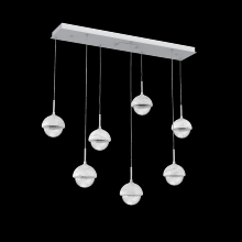 Hammerton PLB0093-07-CS-WC-C01-L3 - Cabochon Linear Pendant Chandelier