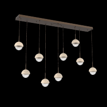 Hammerton PLB0093-09-FB-TC-C01-L3 - Cabochon Linear Pendant Chandelier