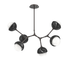 Hammerton PLB0093-BA-GP-WL-001-L3-BM - Cabochon Linear Suspension Light Billiard Light Graphite