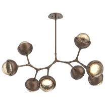 Hammerton PLB0093-BB-BB-A-001-L1-MS - Cabochon Linear Suspension Light Billiard Light Burnished Bronze