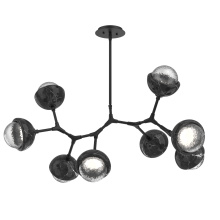 Hammerton PLB0093-BB-MB-C-001-L3-BM - Cabochon Linear Suspension Light Billiard Light Matte Black