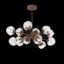 Hammerton PLB0095-0D-BB-GC-001-L3 - Luna Oval Starburst Chandelier