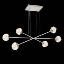 Hammerton PLB0095-M3-BS-GA-CA1-L1 - Luna Moda Multi-Piece Linear Chandelier