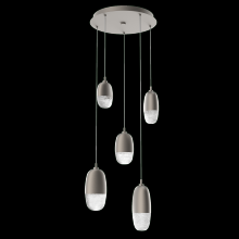 Hammerton CHB0079-05-BS-PC-C01-L1 - Pebble Round 5pc Multi-Pendant