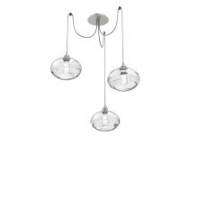 Hammerton SCB0036-03-BS-OC-C01-E2 - Coppa Round 3pc Swag Multi-Pendant