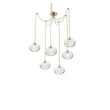 Hammerton SCB0036-06-GB-OC-C01-E2 - Coppa Round 6pc Swag Multi-Pendant
