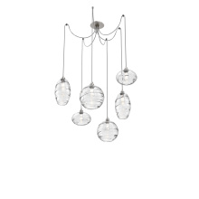 Hammerton SCB0048-06-BS-OC-C01-E2 - Misto Round 6pc Swag Multi-Pendant