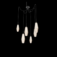 Hammerton SCB0049-06-MB-RA-C01-L1 - Aalto Round 6pc Swag Multi-Pendant