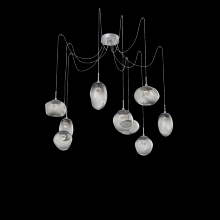 Hammerton SCB0069-09-CS-FS-C01-L3 - Cosmos Round 9pc Swag Multi-Pendant