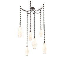 Hammerton SNB0049-06-FB-RA-CH3-L3 - Aalto Multi Light Pendant Multi Port Canopy Flat Bronze