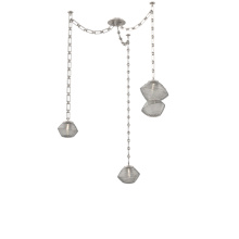 Hammerton SNB0089-03-BS-S-CH3-L1 - Mesa Multi Light Pendant Beige Silver