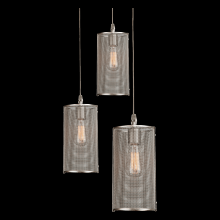 Hammerton CHB0019-09-GP-0Z-C01-L1 - Uptown Mesh Square 9pc Multi-Pendant