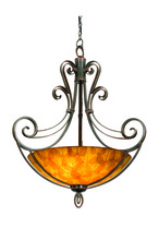 Kalco 5194MG/ECRU - Mirabelle 40 Inch Pendant