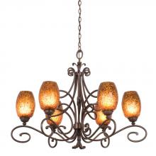 Kalco 5534AC/1318 - Amelie 6 Light Chandelier