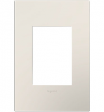 Legrand AWP1G3LA4 - adorne? Satin Light Almond One-Gang-Plus Screwless Wall Plate