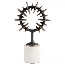Cyan Designs 12015 - Barcelo Sculpture | Antique Bronze | White | Brass - Small
