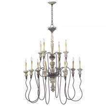 Cyan Designs 6513-12-43 - PROVENCE 12LT CHANDLR-CHS