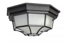 Maxim 67920BK - Crown Hill LED E26-Outdoor Flush Mount